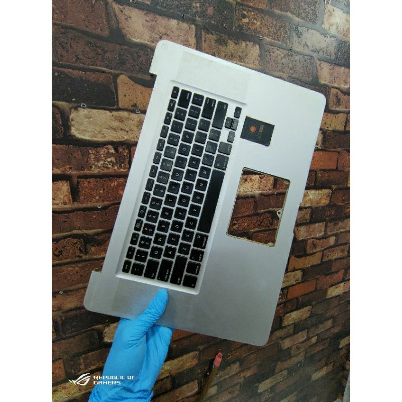 keyboard + frame macbook pro 17 2009-2012 a1297 cabutan / copotan ibox
