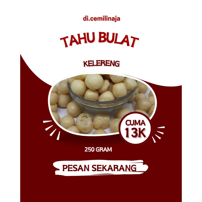 

TAHU BULAT ASIN DAN GURIH 250 GRAM