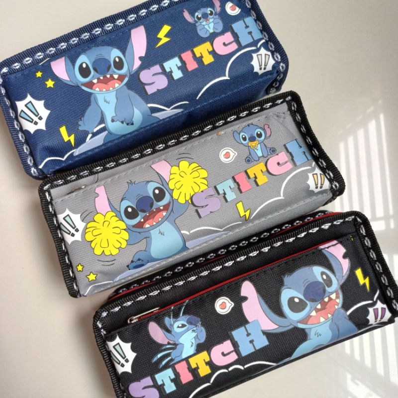 

Kotak pensil canvas 2 ruang STITCH B051