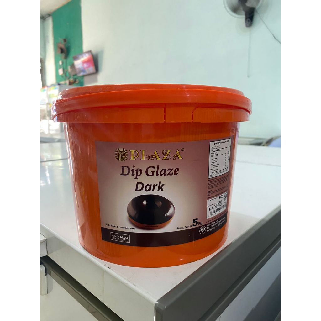 

Plaza Dip Glaze 5kg || Coklat, Green tea, Dan Tiramisu