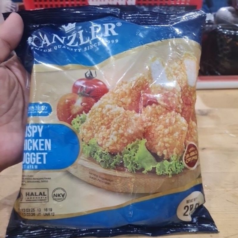 

KANZLER CRISPY CHICKEN NUGGET 250GR