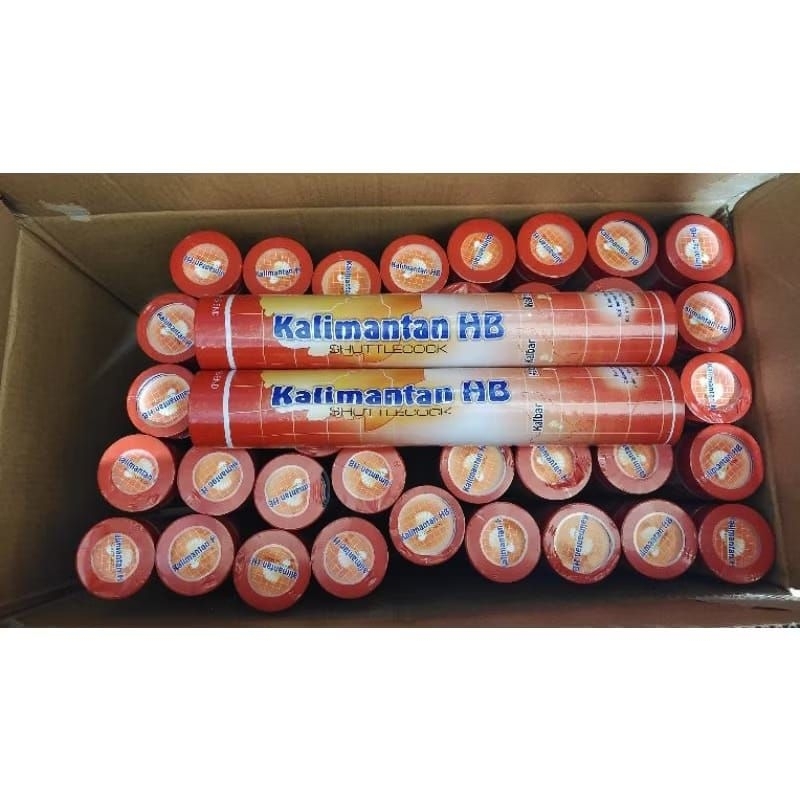 bola shuttlecock atau badminton atau bulu tangkis kalimantan HB Banjarmasin murah