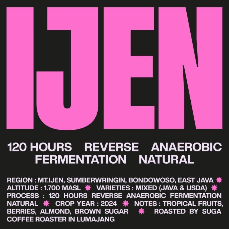 

Arabika Ijen Reverse Anaerobic Natural 200 g