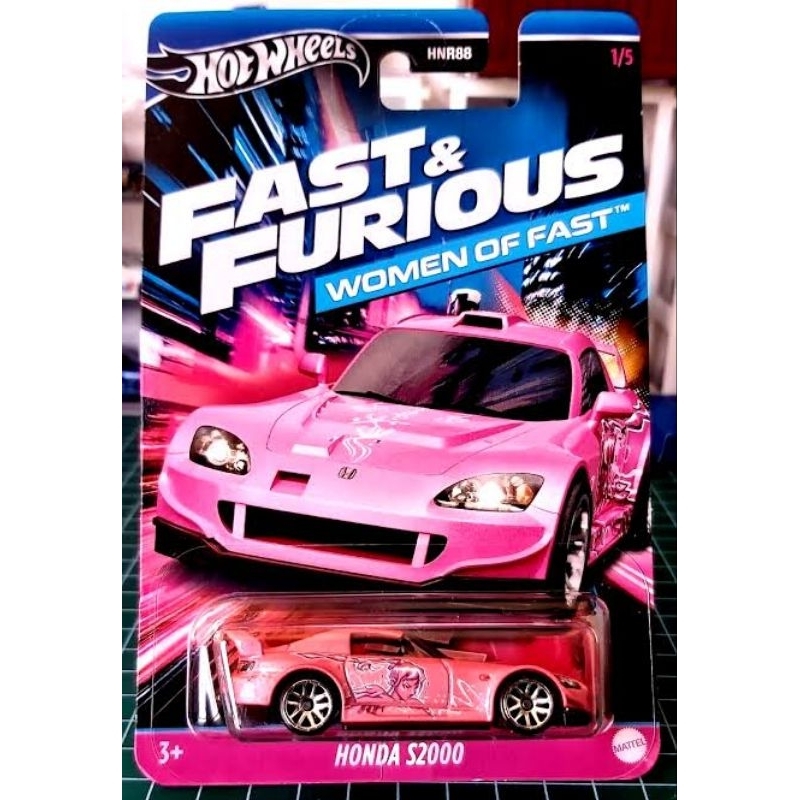 Hot Wheels Honda s2000 FnF Pink