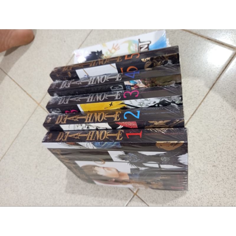 Manga Anime Death Note 1-5