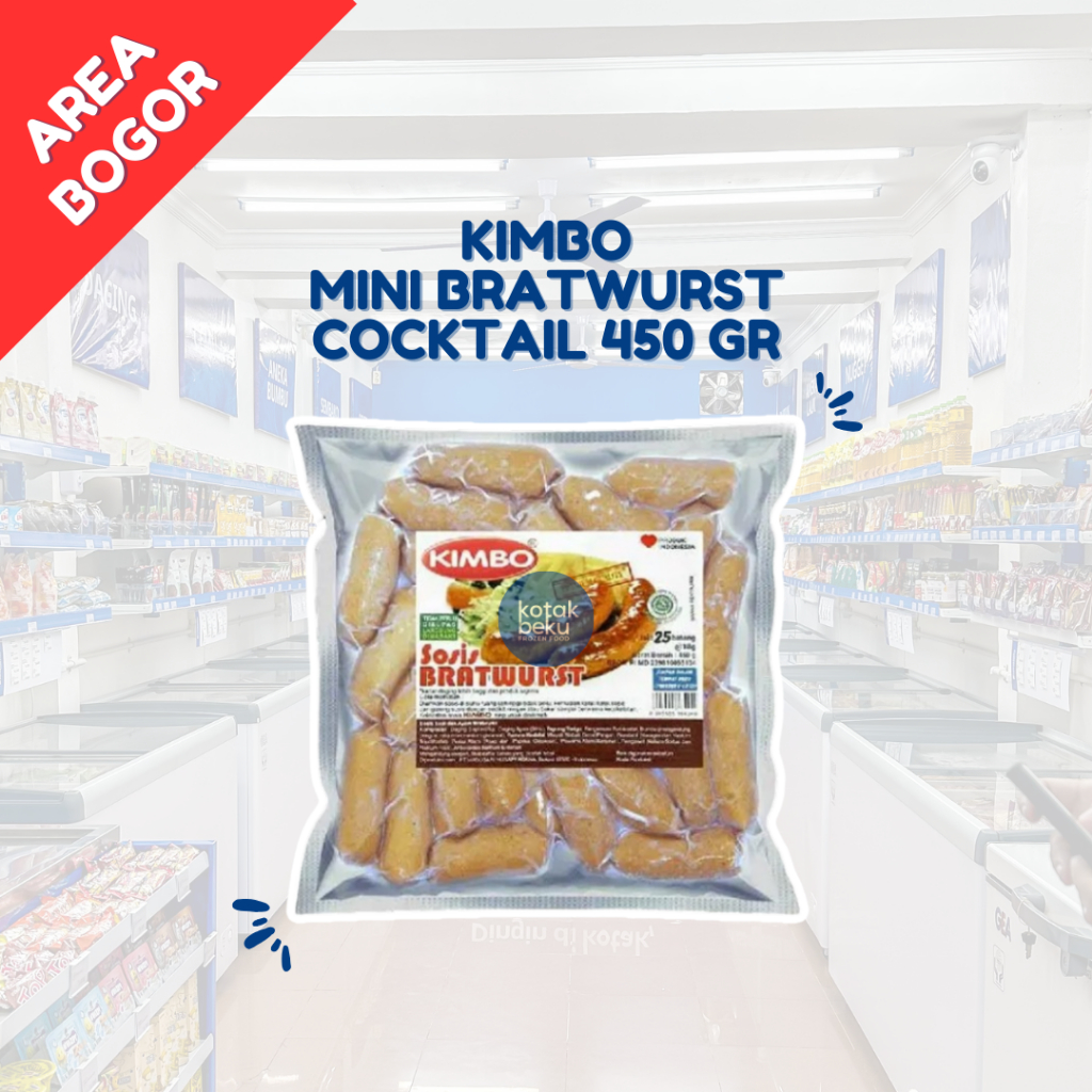 

KIMBO MINI BRATWURST COCKTAIL 450 GR