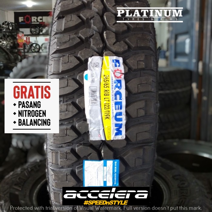 BAN MOBIL OFFROAD MURAH FORCEUM MT 08 265 65 R18