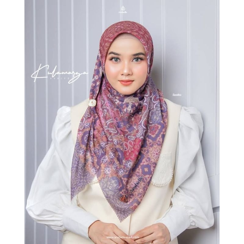 Hijab Segi Empat Scarf Arabelle Kulawarga Scarf Arabelle