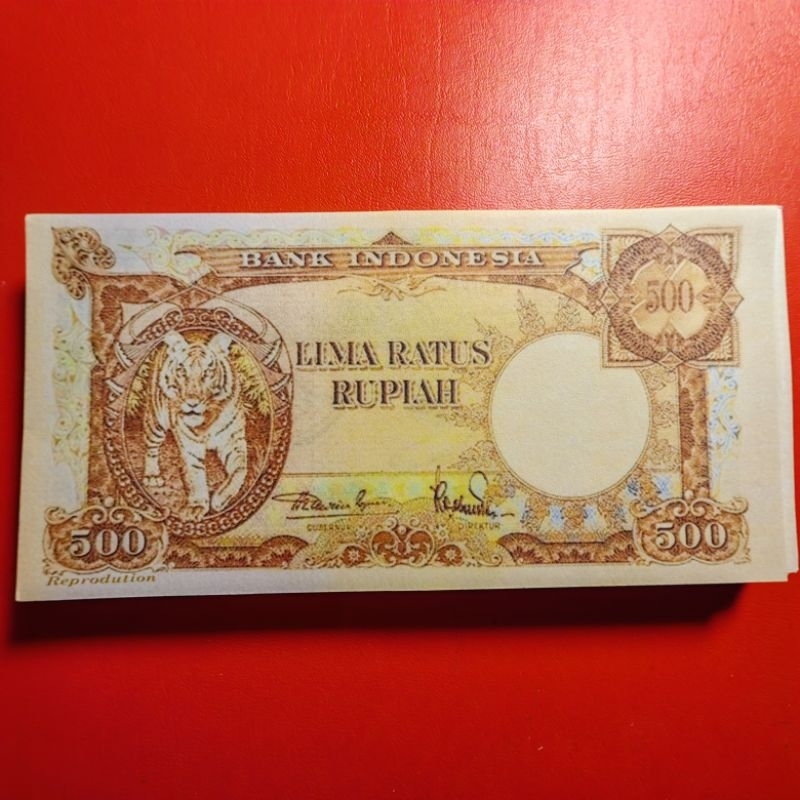 sovenir 500 seri macan sesuai foto