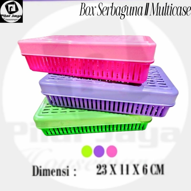 Box Serbaguna/Kotak Sabun/Alat Mandi/Multicase