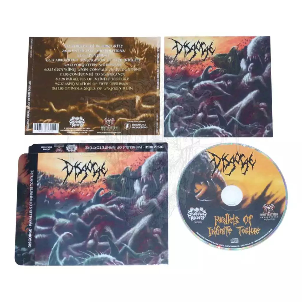 ORIGINAL CD DISGORGE - Parallels Of Infinite Torture