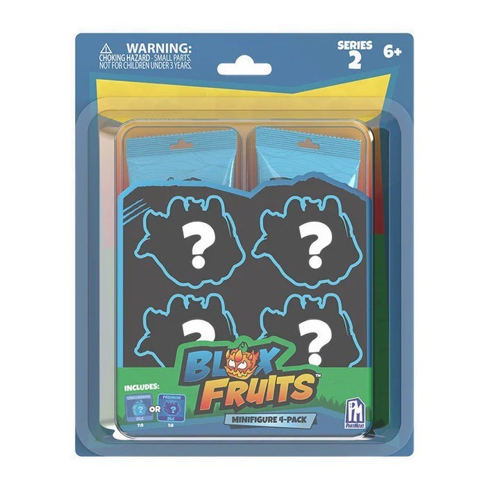 Blox Fruits Minifigure 4 Pack S2 Assortment Random Toy