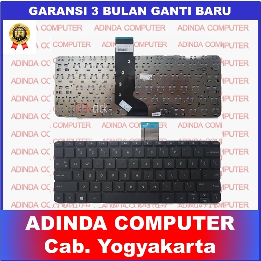 Keyboard Hp Pavilion X360-11N X360 11N X360-11D X360 11D X360-11F Black
