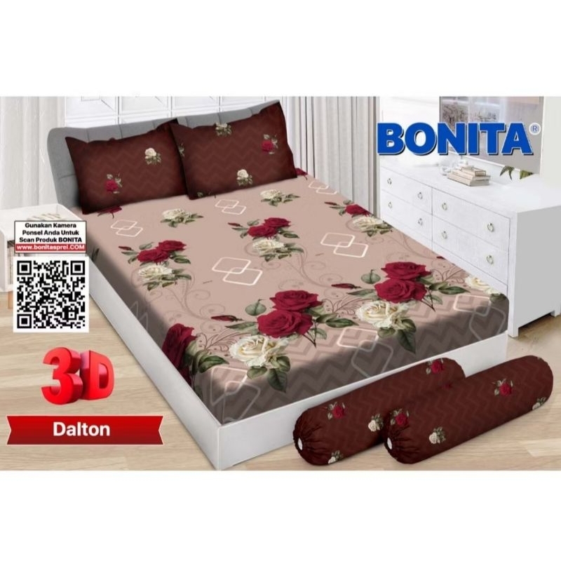 Sprei Bonita 3D uk 120x200 motif daiton