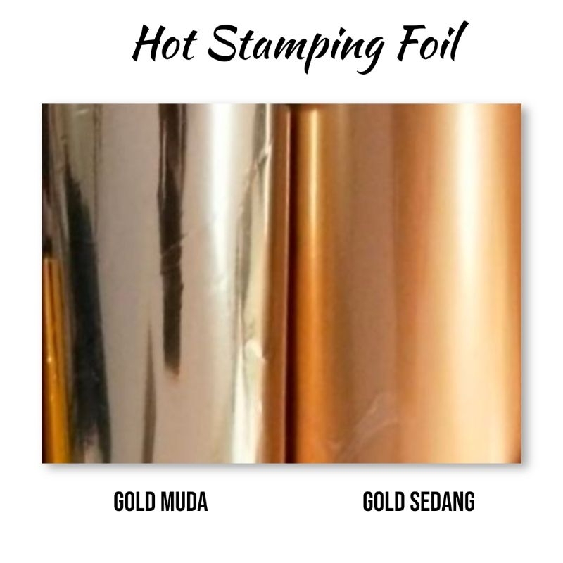 Foil Hotprint Gold Muda Hot Stamping Foil