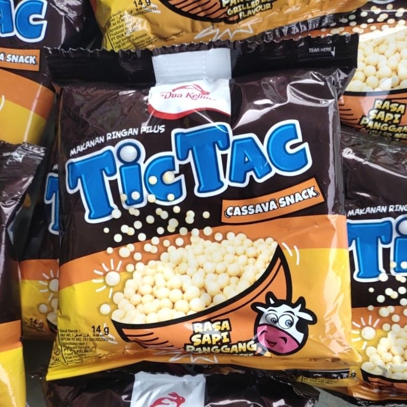 

tic tac cassava snack