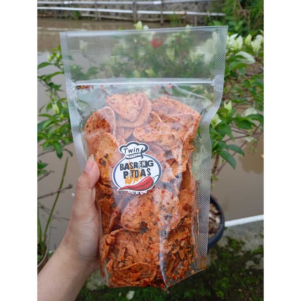 

BASRENG KOIN PEDAS GURIH DAUN JERUK 500gr