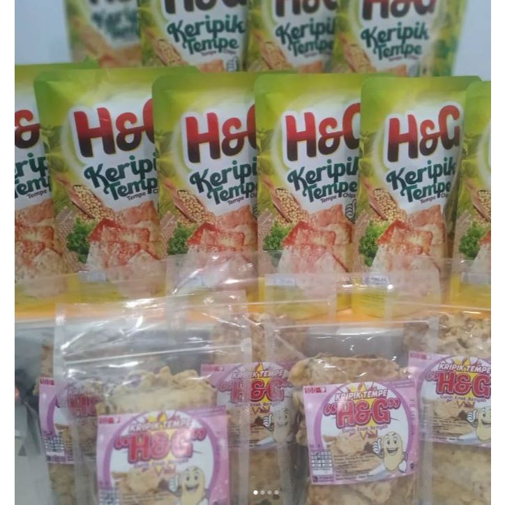 

KERIPIK TEMPE H & G, kripik tempe Magetan, keripik tempe Madiun