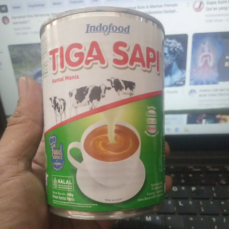 

grosir susu kental manis tiga sapi skm tiga sapi 490 gram