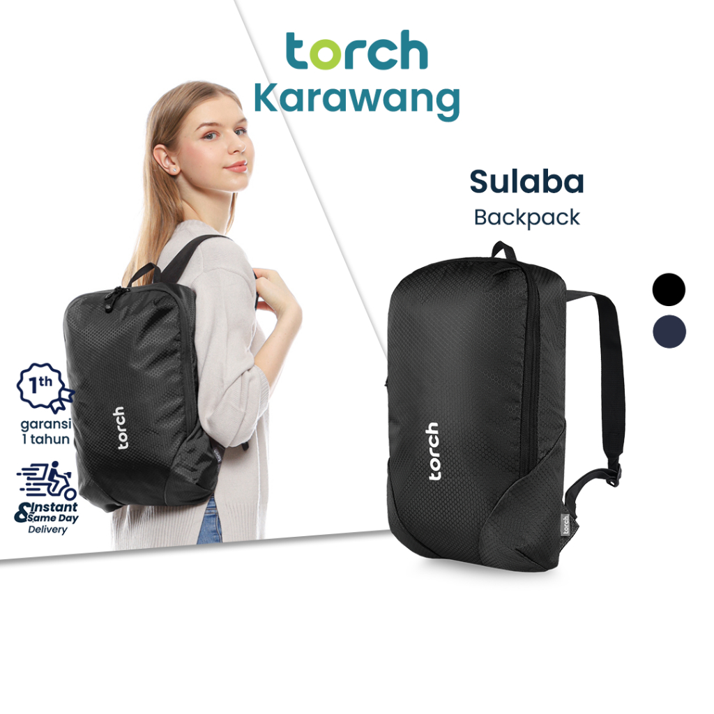 Azrilbagusshop - Torch Sulaba Tas Ransel Mini Unisex - Bisa untuk Kamera & Kuliah