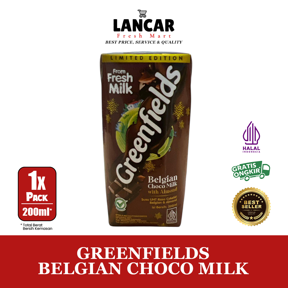 

SUSU GREENFIELDS 200ML-BELGIAN CHOCO MILK