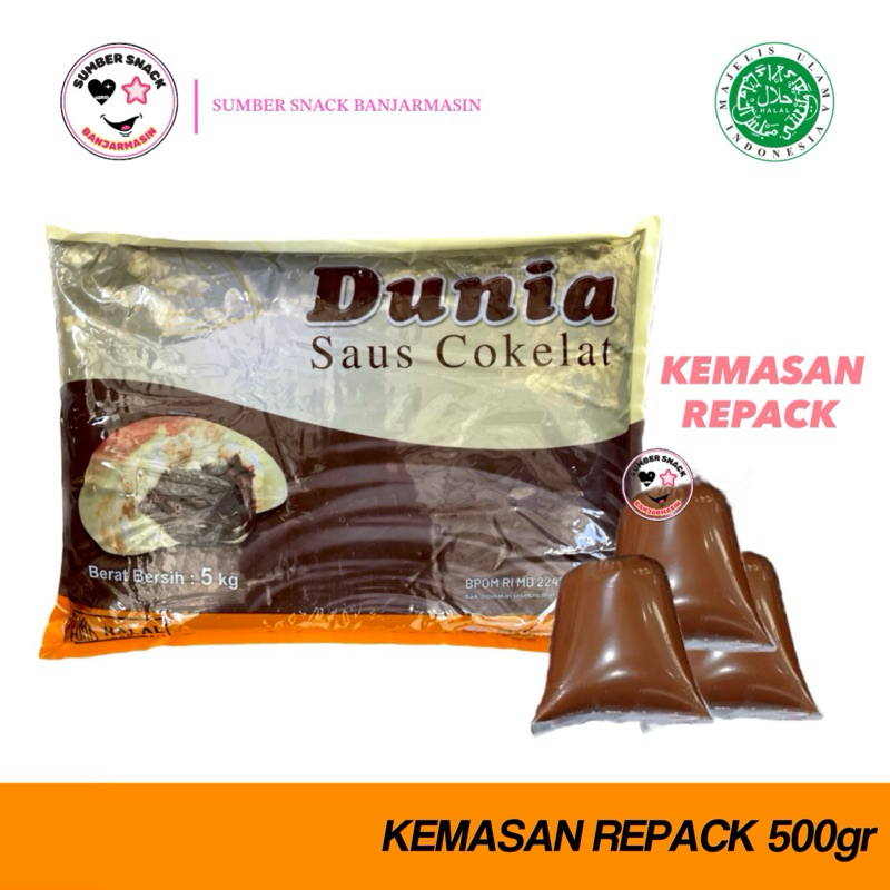 

Dunia Saus Cokelat Filling Pasta (Repack 500g)