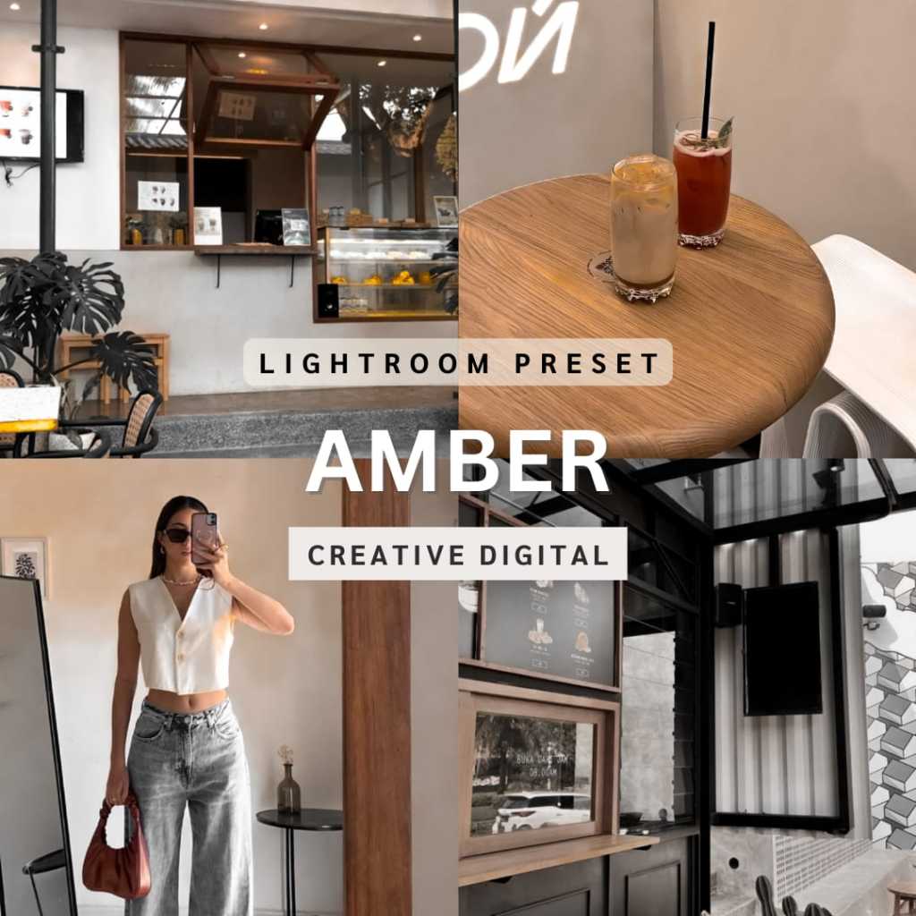 PRESET AESTHETIC | AMBER PRESET | LIGHTROOM