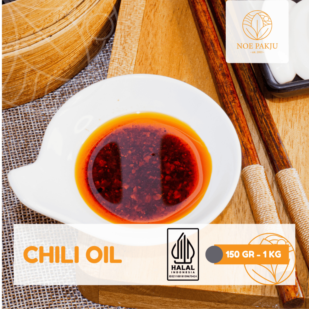 

Chili Oil Gralic Ala Noe Pakju
