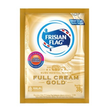 

FRISIAN FLAG GOLD 38G X 6 SACHET - SUSU KENTAL MANIS