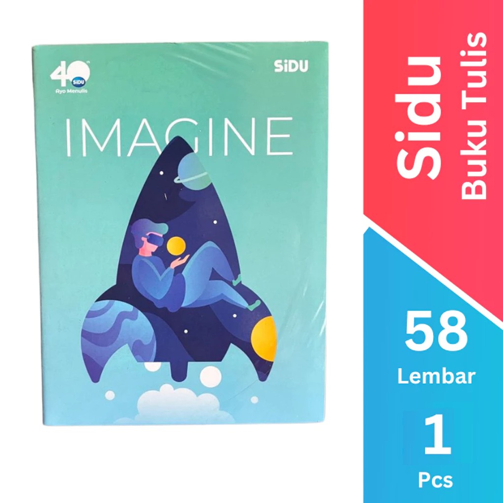 

Buku Tulis SIDU Sinar Dunia 58 Lembar Buku Sekolah - 1 Buku