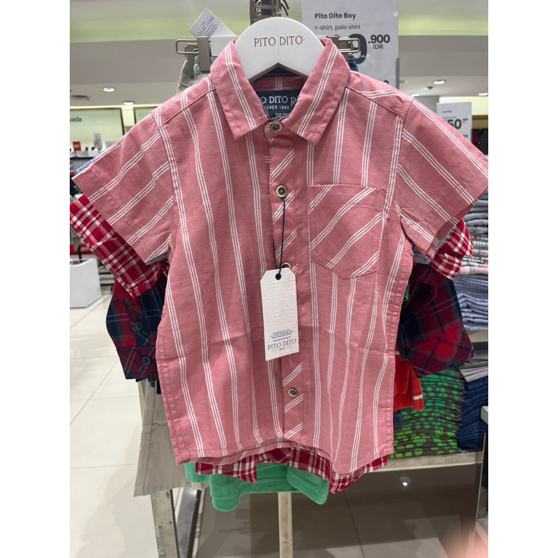 PITO DITO BOYS - KEMEJA ANAK LAKI-LAKI PROMO
