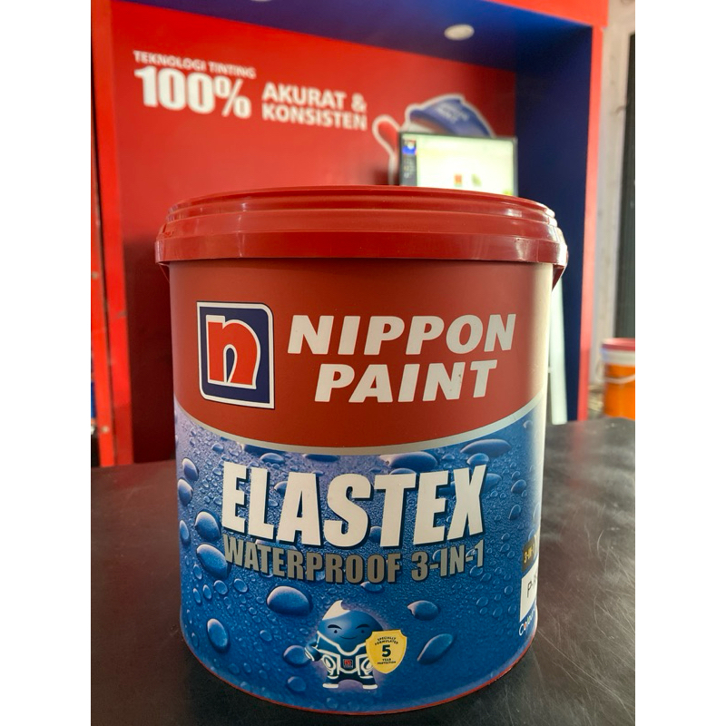 Cat Nippon Paint Waterproof Elastex 4kg Tinting