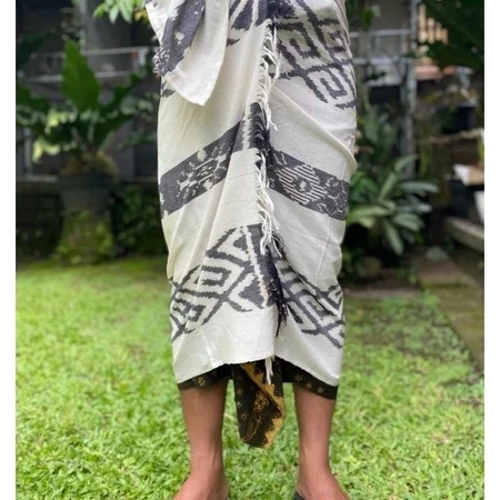 SAPUT BALI GROSIR pria terbaru - tenun blanket-udeng-endek-kuning poleng- ungu-merah-coklat
