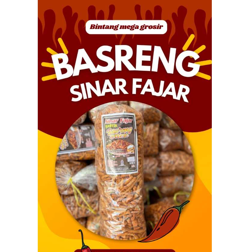 

TERMURAH BASRENG PEDAS DAUN JERUK KEMASAN 500 GRAM