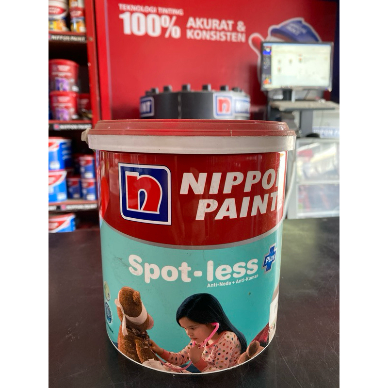 Cat Tembok Nippon Paint Spotless Plus 2.5KG Tinting