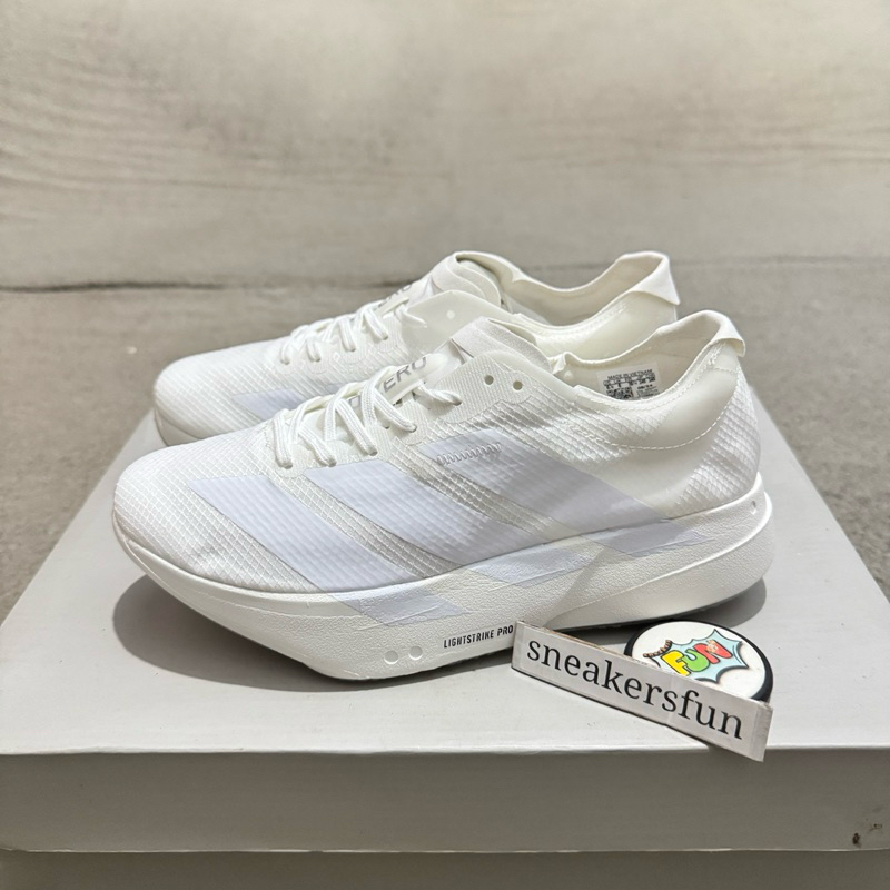 ADDAS ADIZERO ADIOS PRO 4 WHITE PREMIUM ORIGINAL