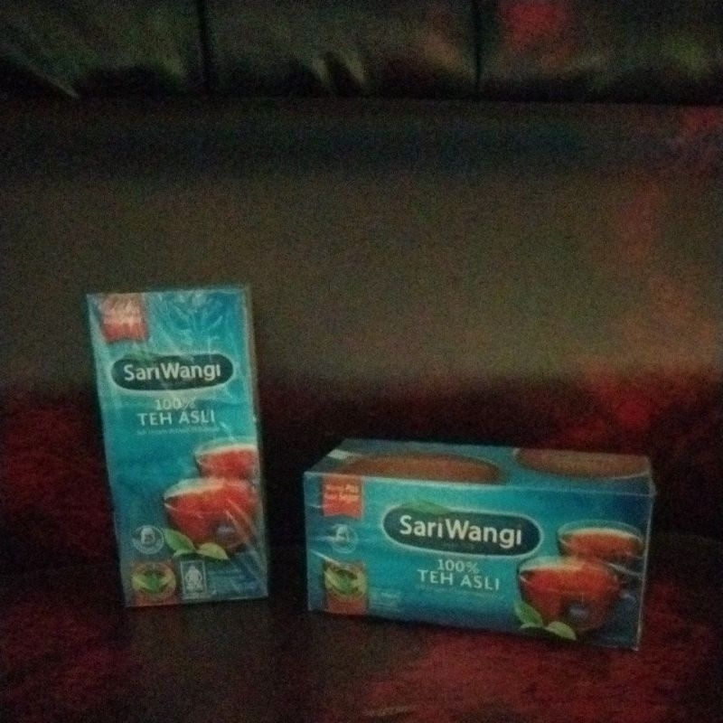 

TEH SARIWANGI 100 % teh asli Indonesia Rasakan kesegaran alami Teh Sariwangi, menemani hari-harimu yang penuh semangat. Segarnya pas, harumnya mantap!