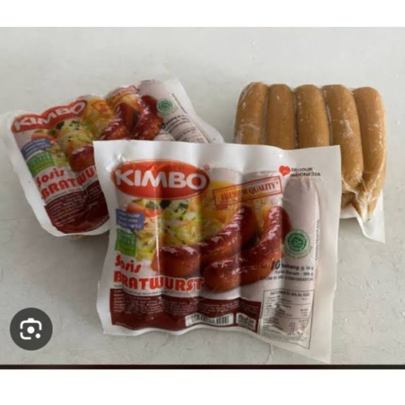

Kimbo sosis sapi jumbo 500 gr,jogja frozen