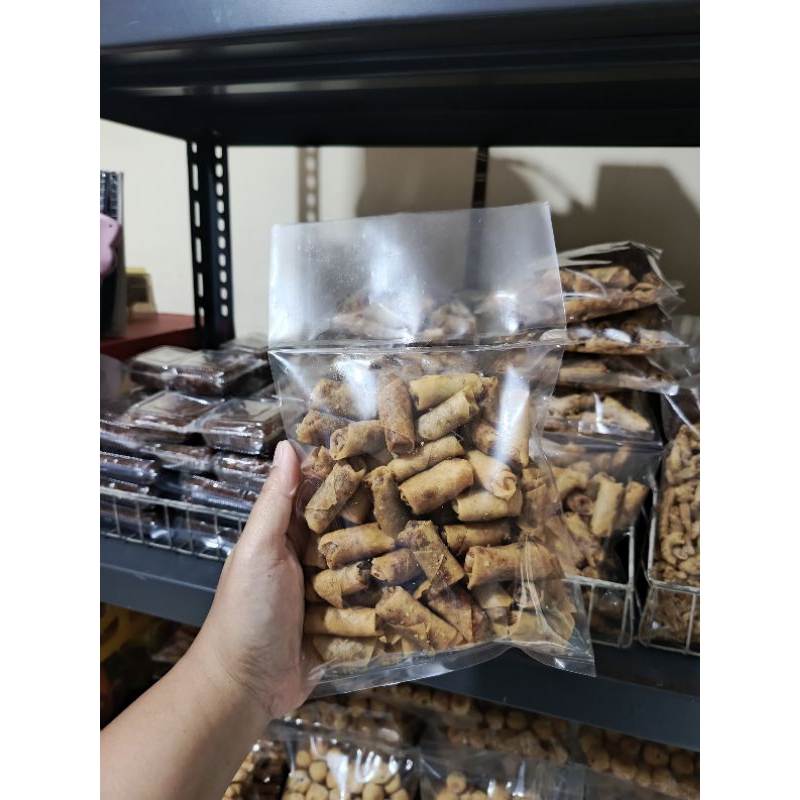 

sumpia rasa udang manis asin renyah / snack sumpia enak