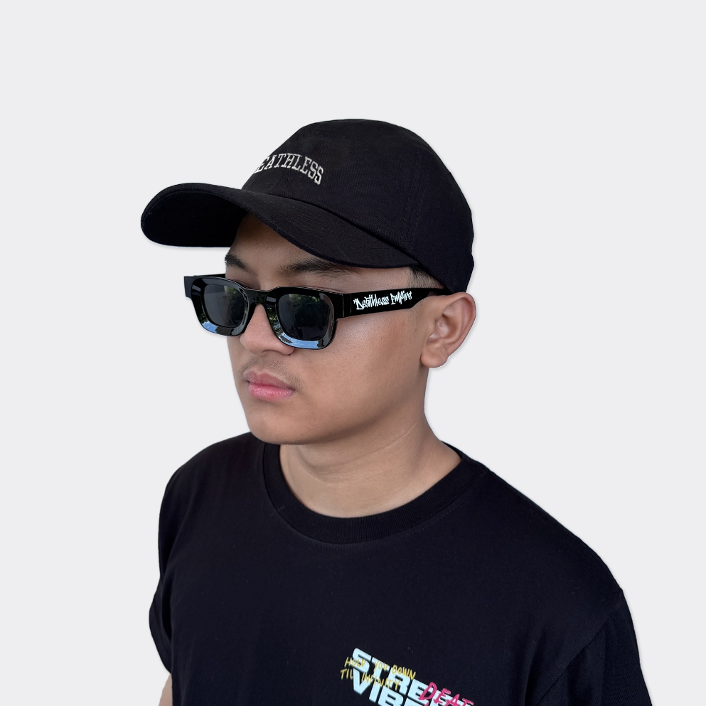 DEATHLESS TOPI | HALF HALF | TOPI MOTIF | TOPI BORDIR | FREE BOX