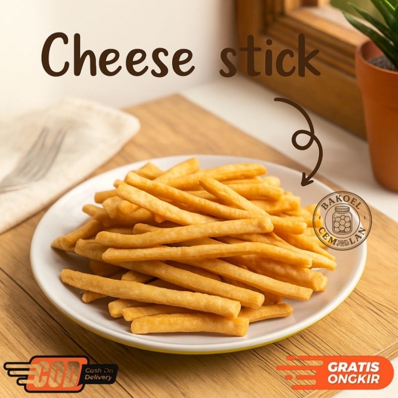 

Cheese Stick Stik Keju Spesial 100gr 250gr