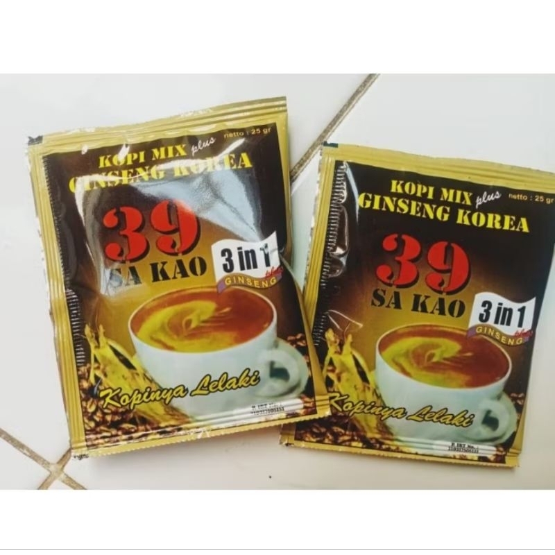 

ecer sachetan kopi 39 sakao ginseng korea premium