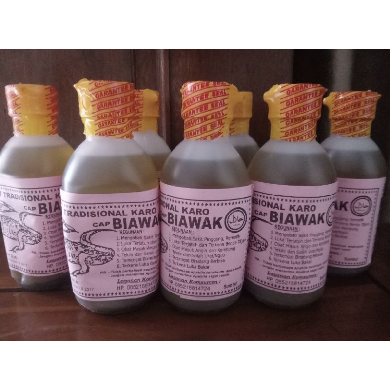 MINYAK KARO CAP BIAWAK || MINYAK URUT TRADISIONAL