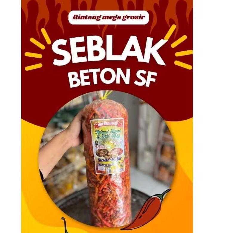 

TERLARIS SEBLAK BETON KEMASAN 1 KG
