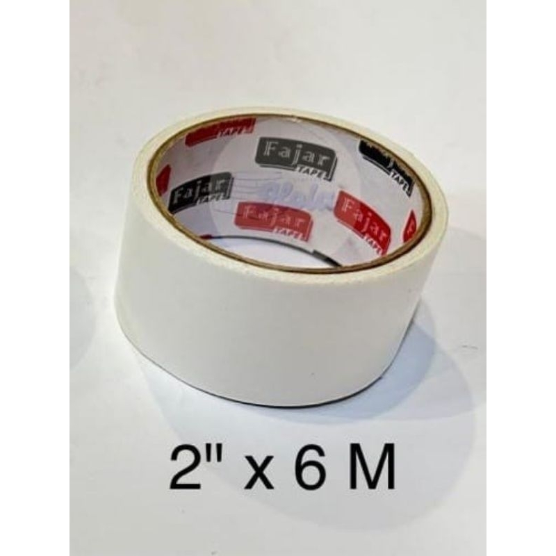 

Double tape/Double tape fajar 2 inch x 6m