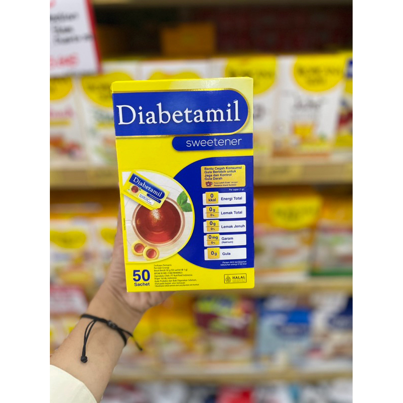 

DIABETAMIL SWEETENER 50's
