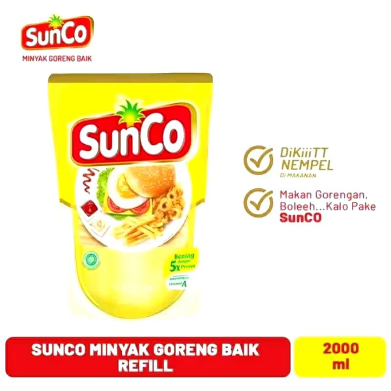 

minyak goreng 2 liter sunco terlaris