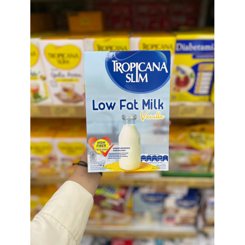

TROPICANA SLIM LOW FAT milk vanilla 180gr