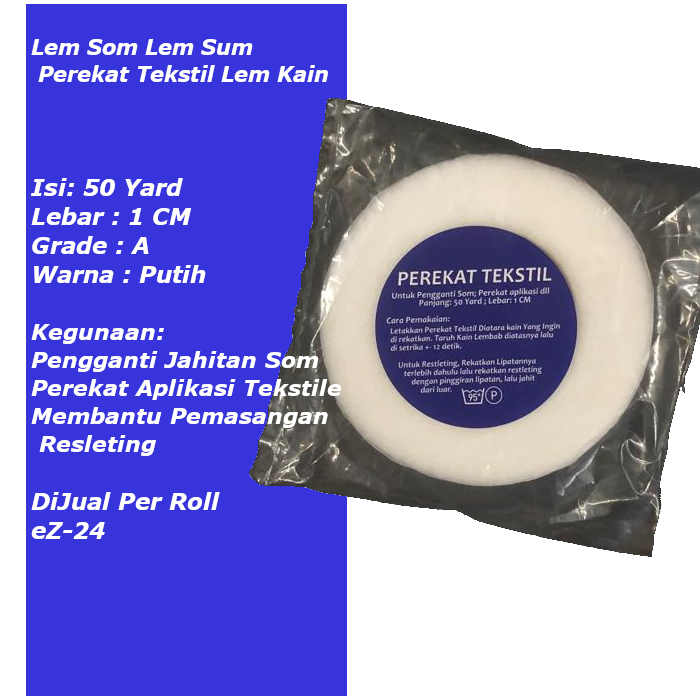 Perekat Tekstil Lem Kain Lem Som Lem Sum  Perekat TEKSTILE TMURAH / Lem Kain Tanpa Jahit Tahan Air