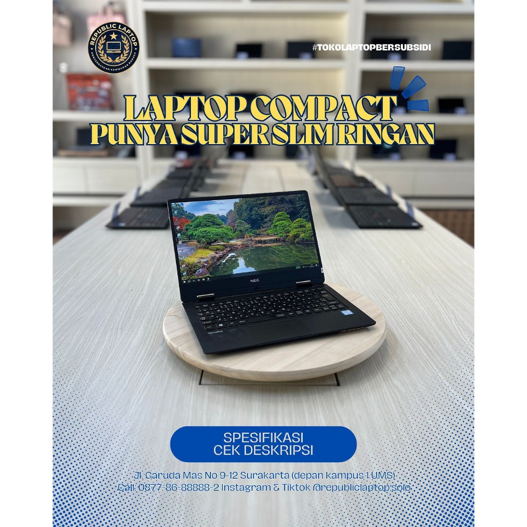 NEC VERSAPRO LAPTOP COMPACT ANDALAN PELAJAR